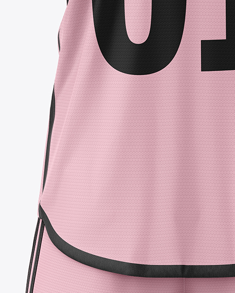 Soccer Kit Mockup - Back View