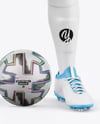 Soccer Kit w/ Mannequin Mockup - Front View