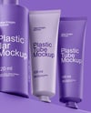 Bottles with Tubes Mockup