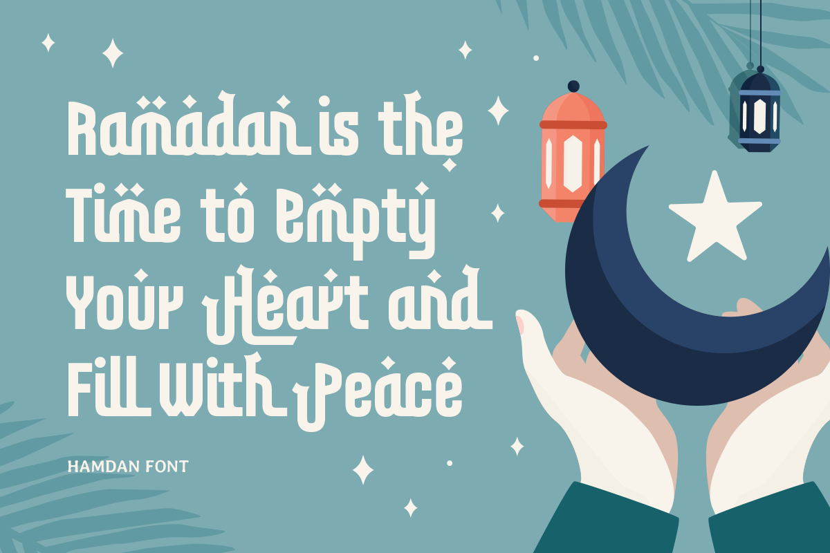 Hamdan - Ramadan Arabic Font