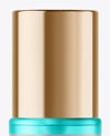 Frosted Cosmetic Bottle with Pump Mockup