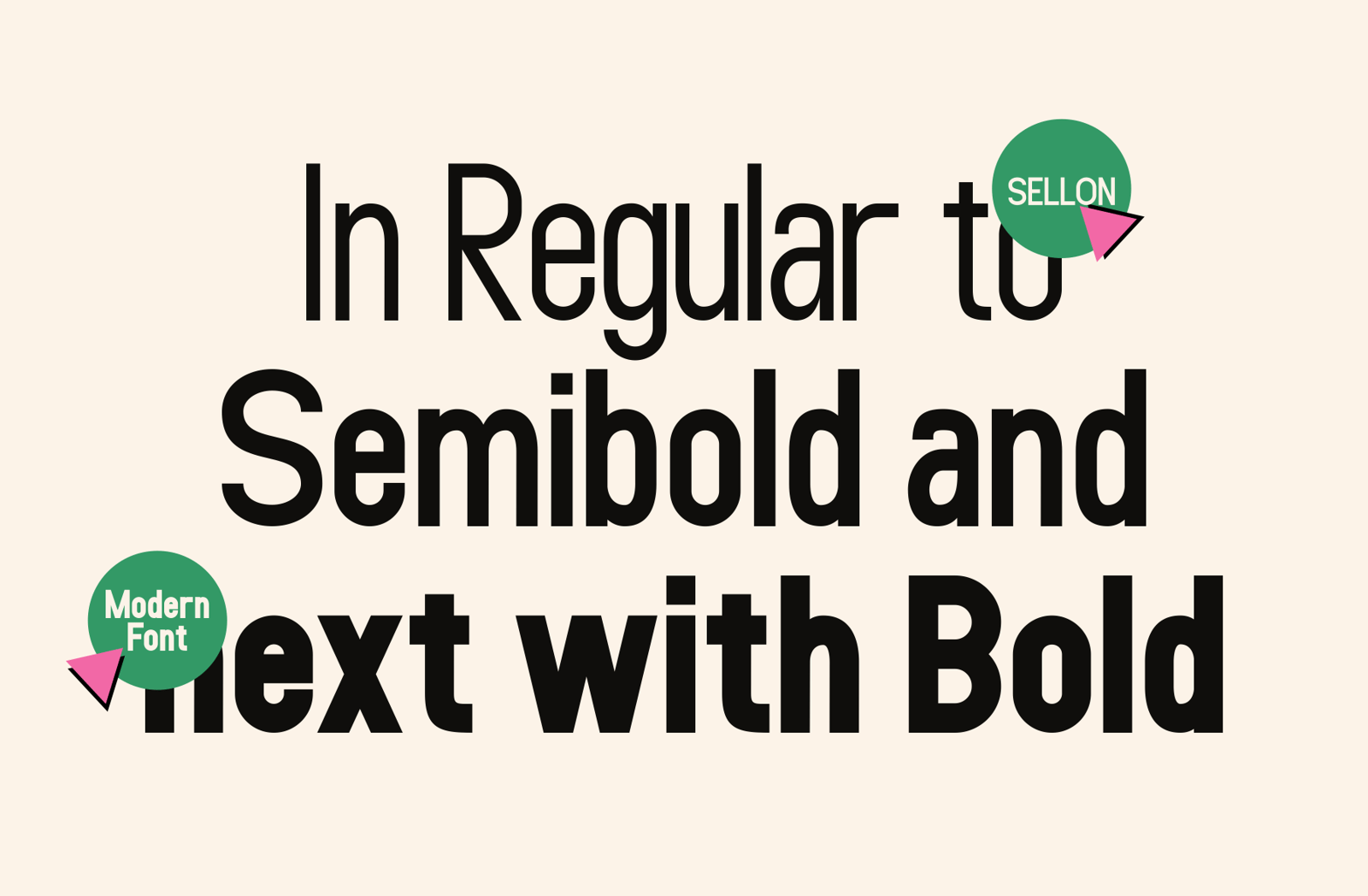 Sellon - Contemporary Sans Serif