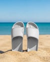 Slide Sandals on The Beach Mockup