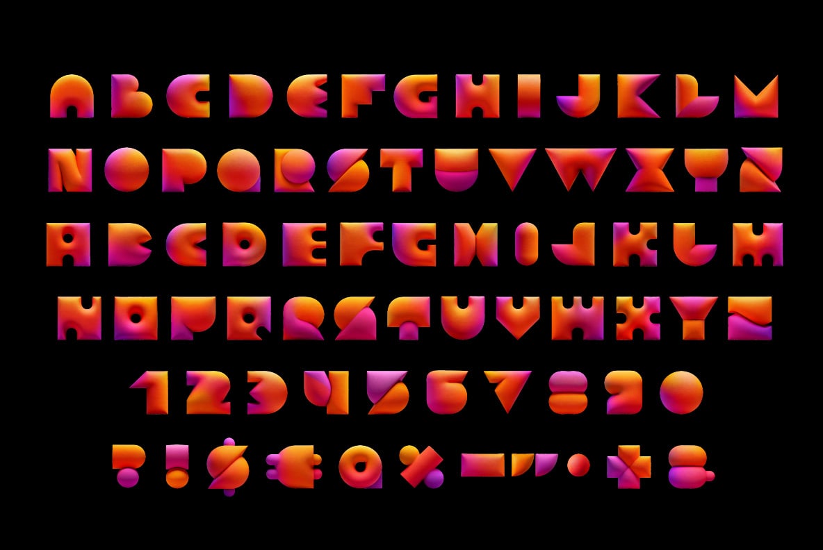 Inflatype Font