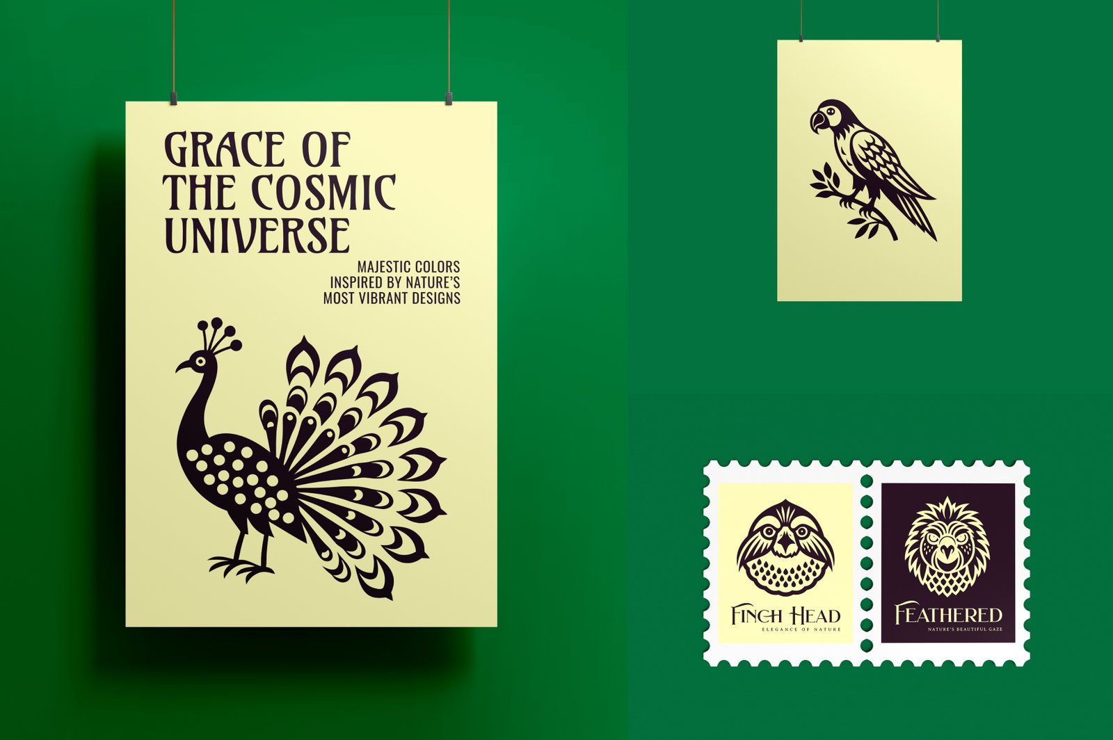 Birds Silhouette Icon Set