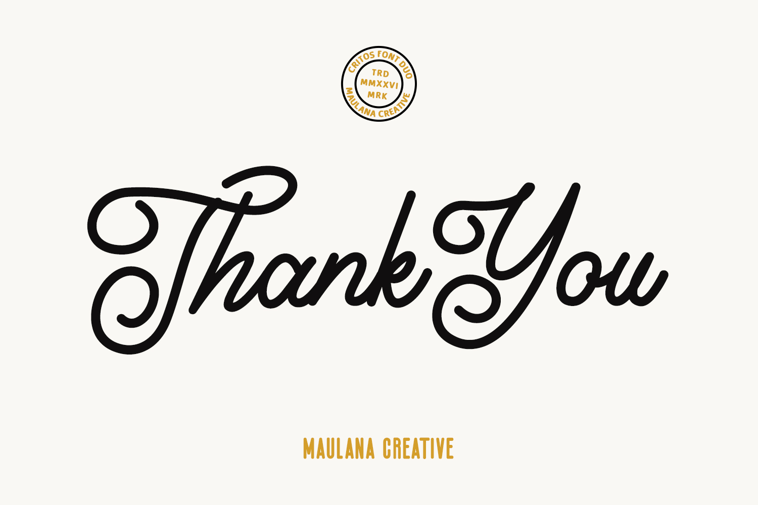 Critos Font Duo Modern Vintage Script Sans