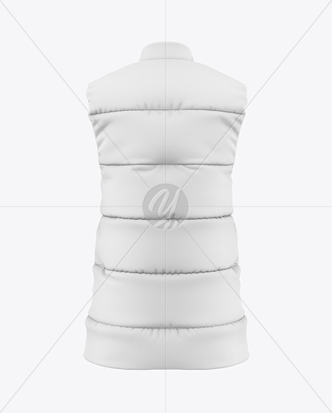 Women's Down Vest Mockup