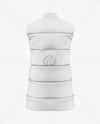Women's Down Vest Mockup