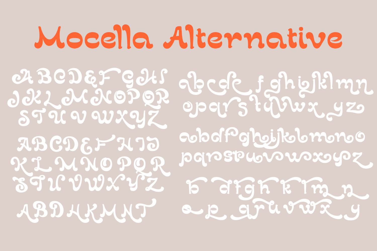 Mocella Font