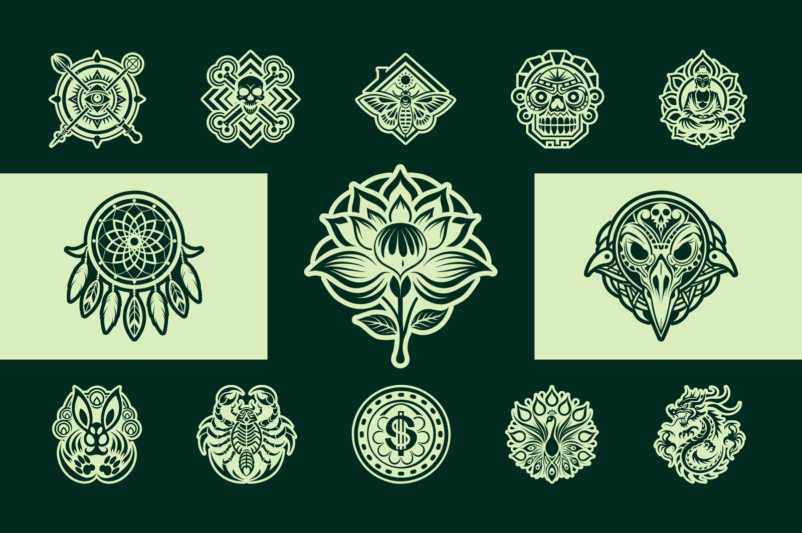 Good and Bad Luck Symbols