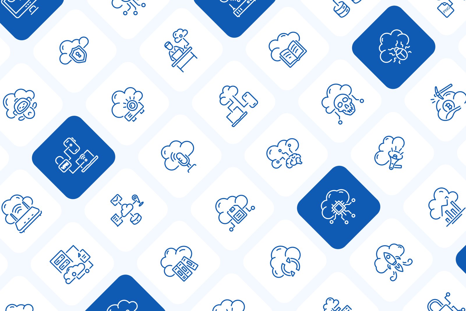 Cloud technology icon