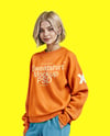 A Woman Wearing an Oversize Sweatshirt Mockup