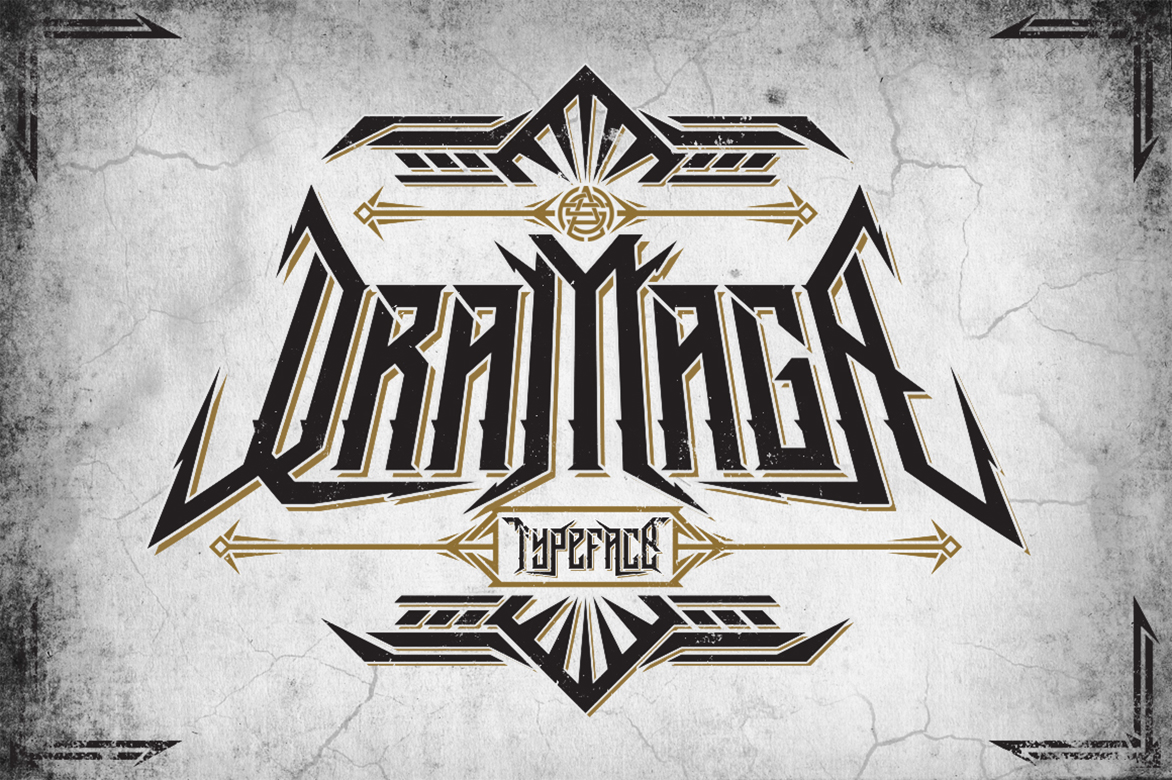 Dramaga - Blackletter Font