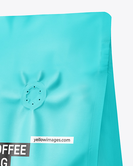 Matte Coffee Bag Mockup