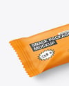 Matte Snack Bar Mockup