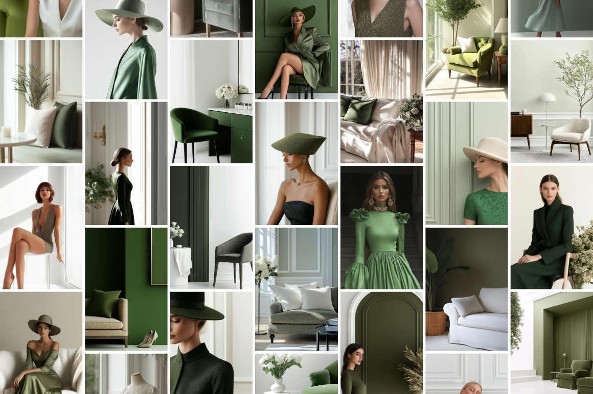 Green Aesthetic - 155 Stock Photo