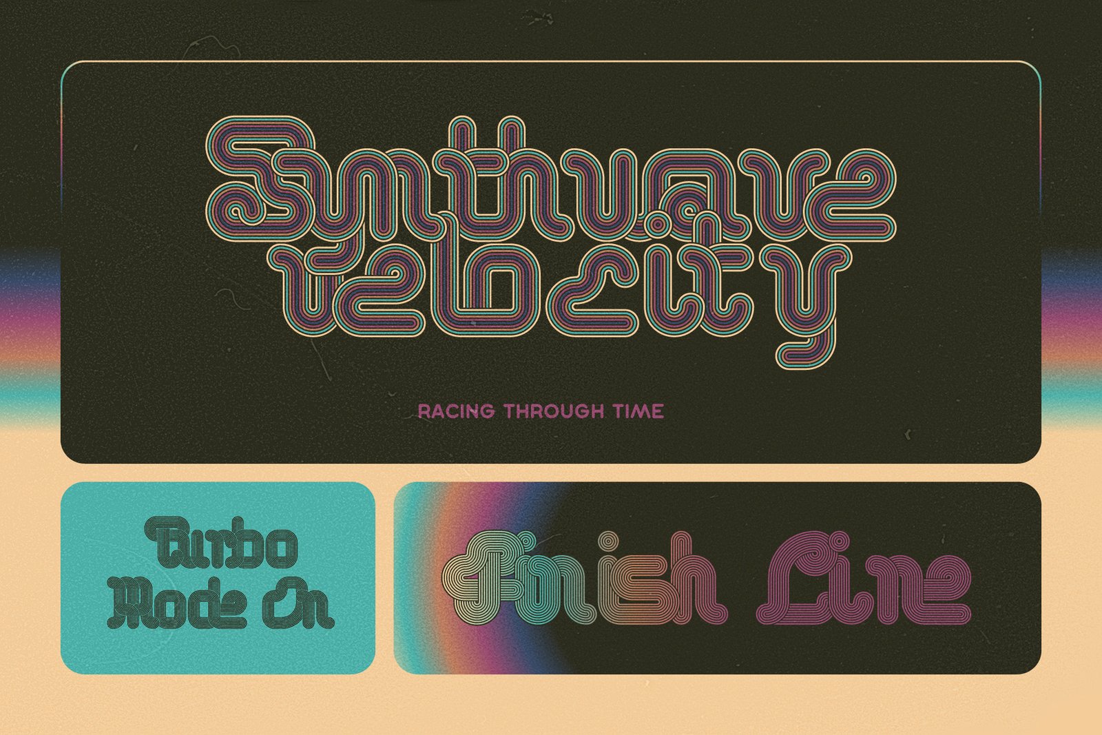 Turboline Vintage Font