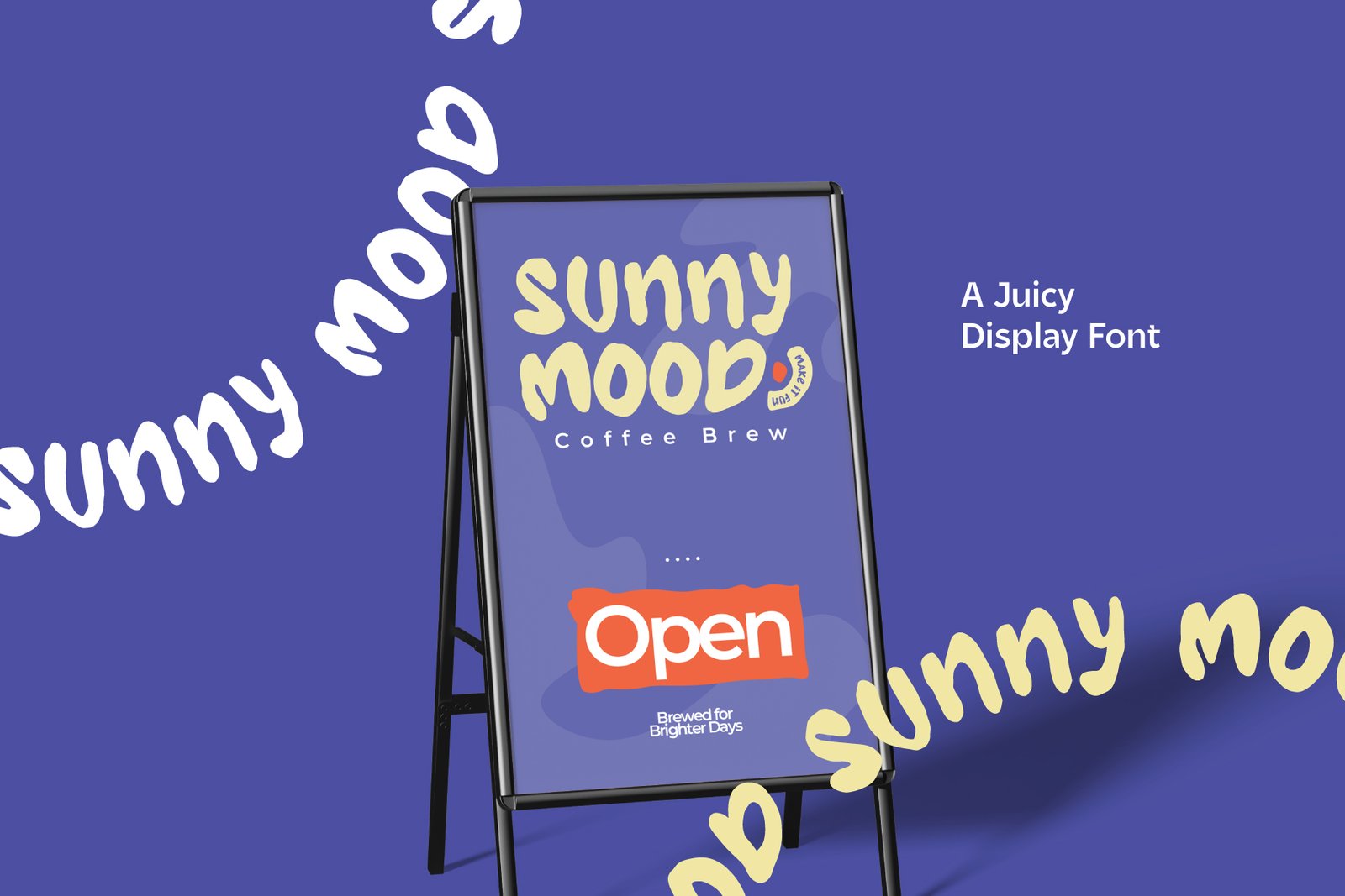 Sunny Mood – Chunky Playful Display Font