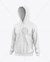 Men's Hoodie Mockup - Half Side View