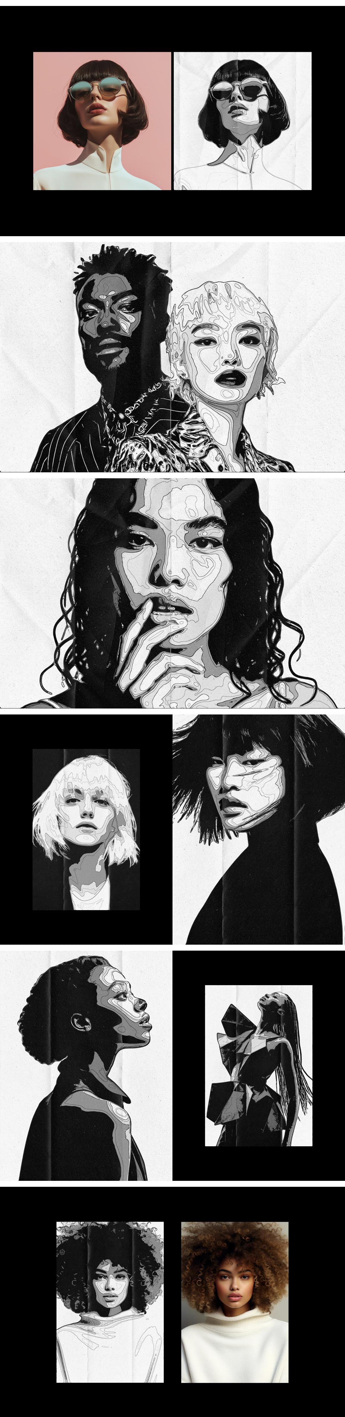 Liner Drawing Effect