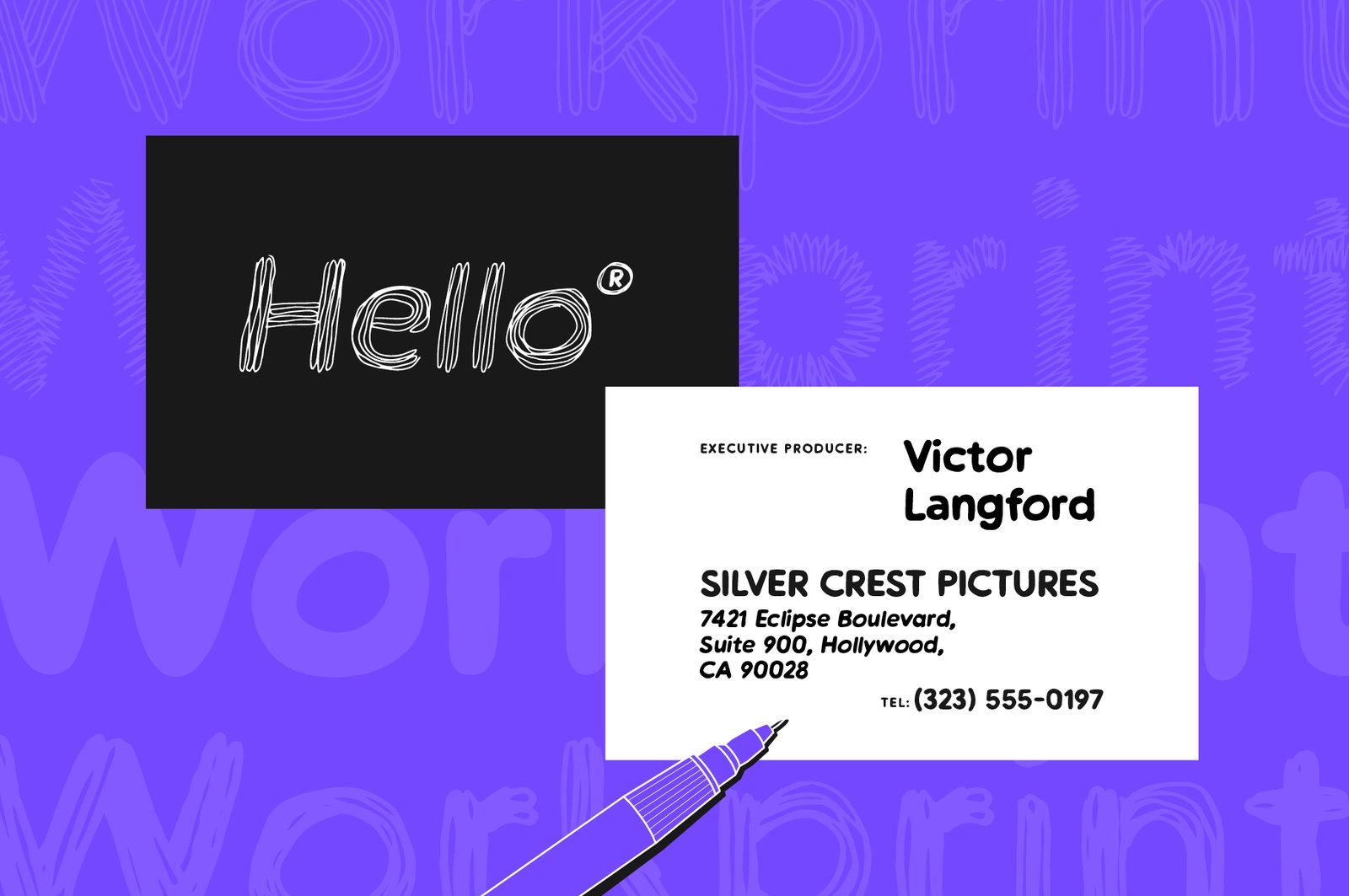 Workprint – A Hand-drawn Sans Serif Font