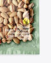 Kraft Package with Pistachios Mockup