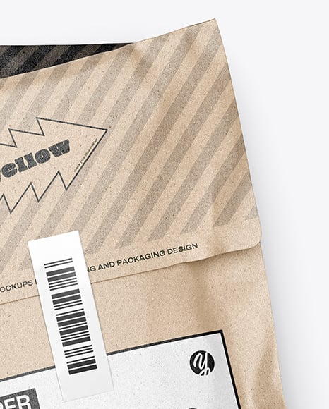 Kraft Paper Mailing Bags Mockup