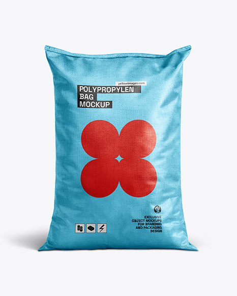 Metalized Polypropylene Bag Mockup - Packaging mockups