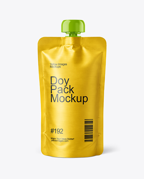 Matte Doy Pack Mockup