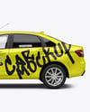 Sedan Mockup - Side View