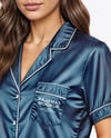 Woman Wearing Pajamas with Shorts Mockup