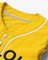 Folded Baseball Jersey Mockup