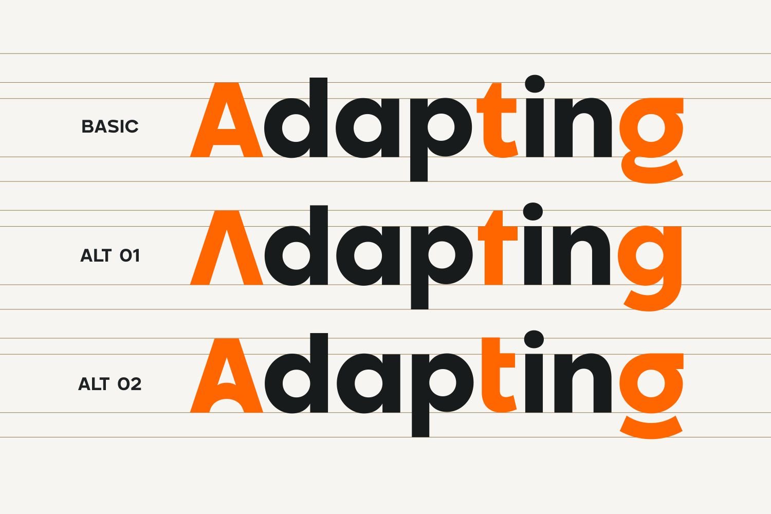 Pogonia - Modern Font Family