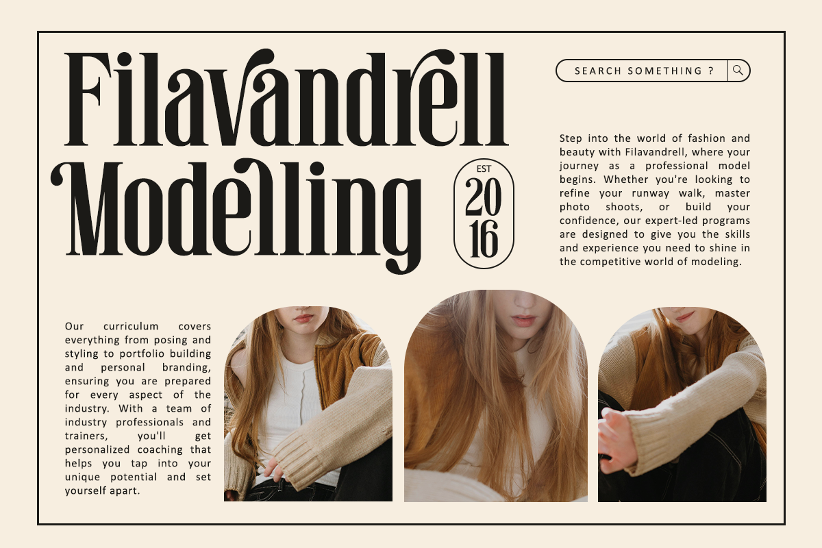Philatera - Modern Condensed Font