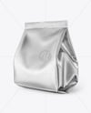 Matte Metallic Package Mockup