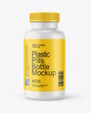 Plastic Pill Bottle Mockup