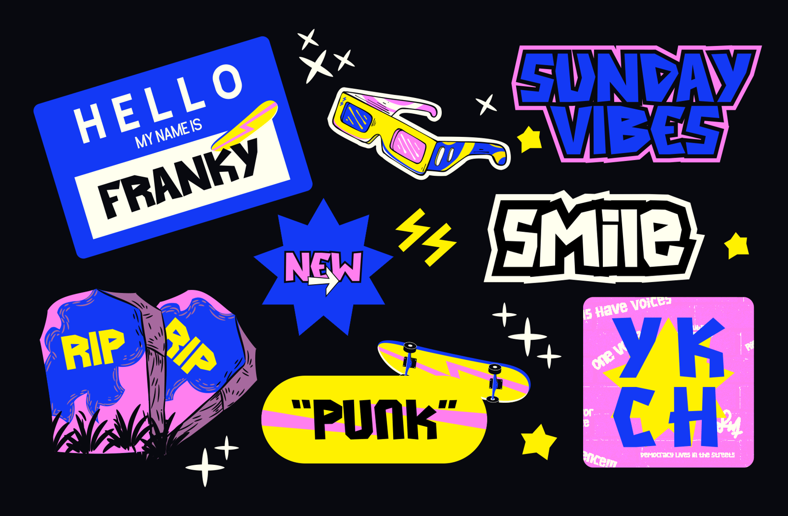 Onarki - Graffiti Style Typeface