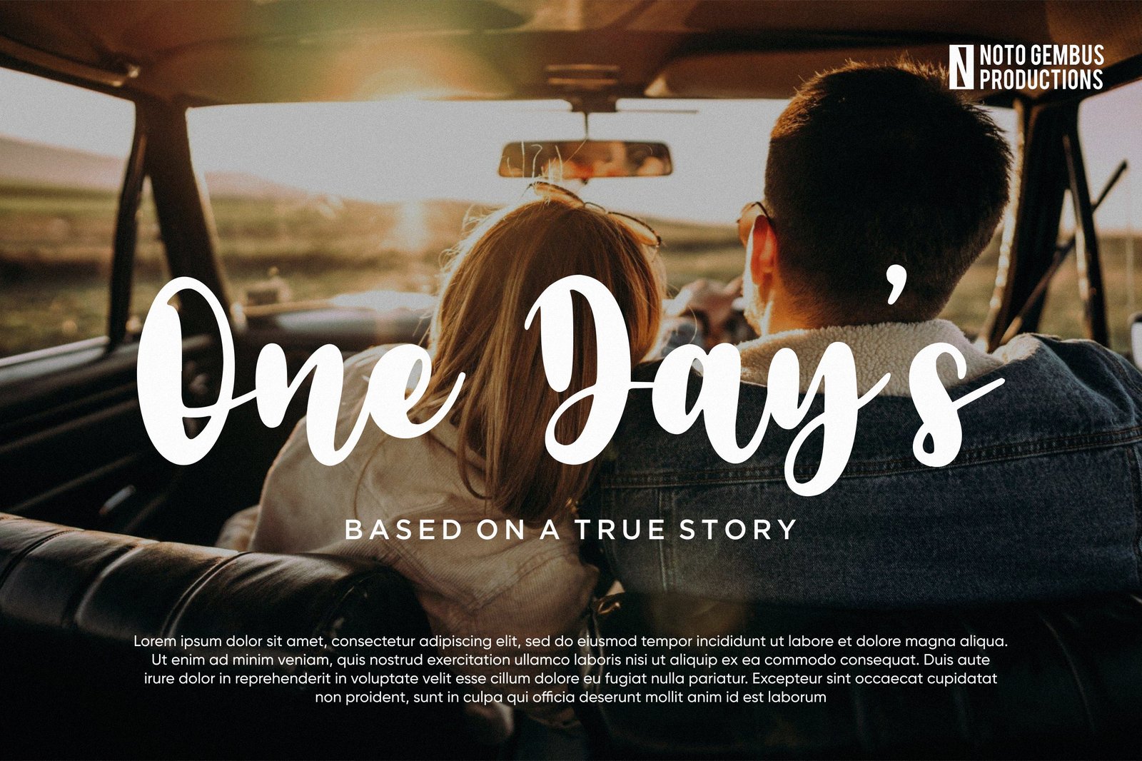 Catchy Sunday - Handwritten Script Font with Swash tails
