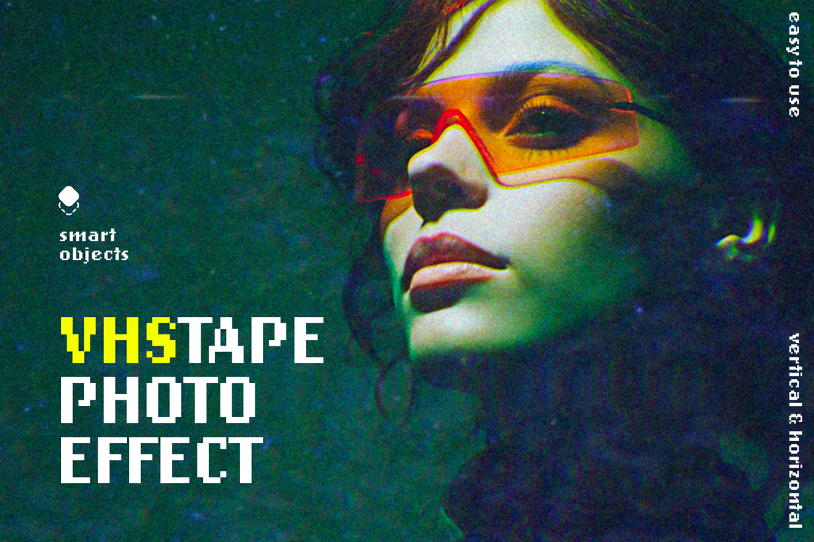 Old Vhs Tape Photo Template