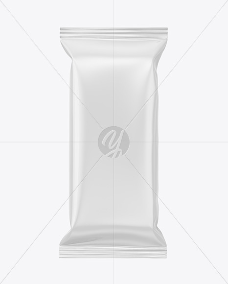 Glossy Snack Package Mockup