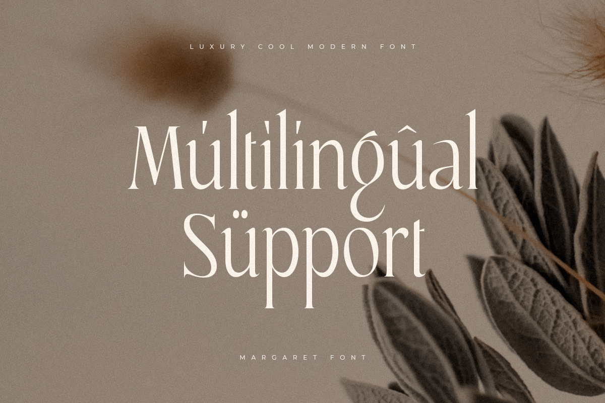 Margaret - Luxury Cool Modern Font