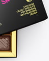 Chocolate Sweets Box Mockup