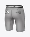 Men's Compression Shorts Mockup
