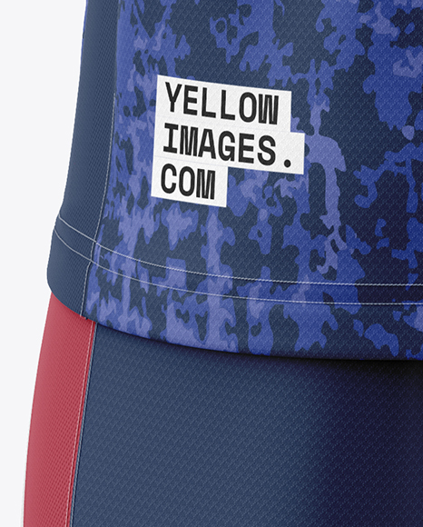 Soccer Kit Mockup - Back View