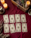 Eight Cards on a Table Mockup