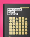 Two Hardcover Books Mockup