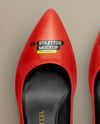 Pair of Glossy Stilettos Mockup