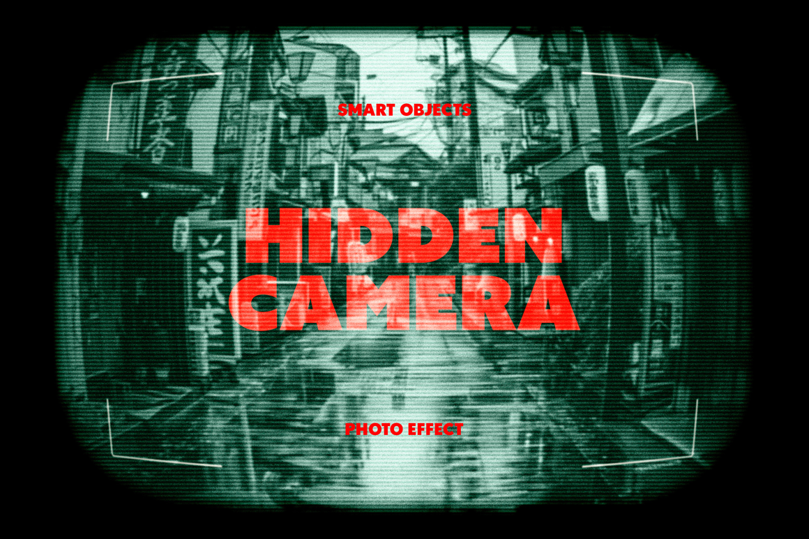 Hidden Camera Photo Effect