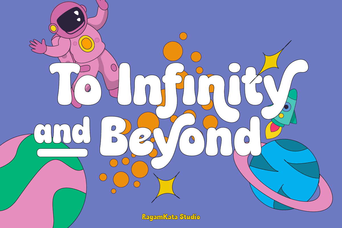 Milkyway - Bubbly Bold Font
