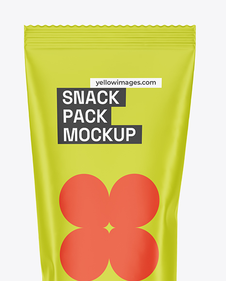 Matte Snack Pack Mockup